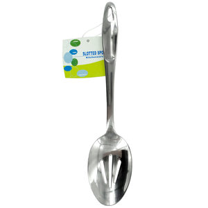 IMEEA Slotted Spoon Serving Spoon Stainless Steel Perforated Spoon 12.8-Inch Set of 2 