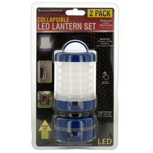 Set of 2 Emergency Lanterns